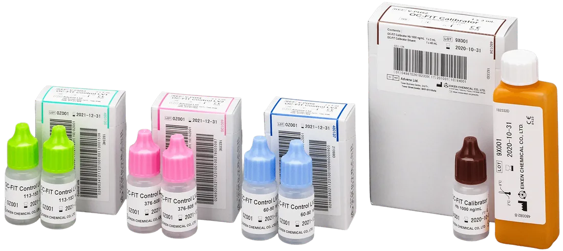 EIKEN OC-SENSOR FIT reagents, calibrators and controls